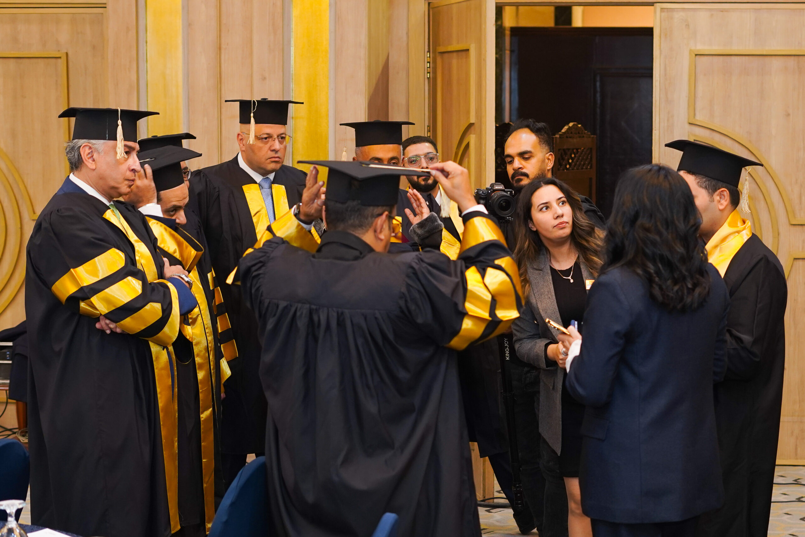 Graduation moment from the 2025 celebration