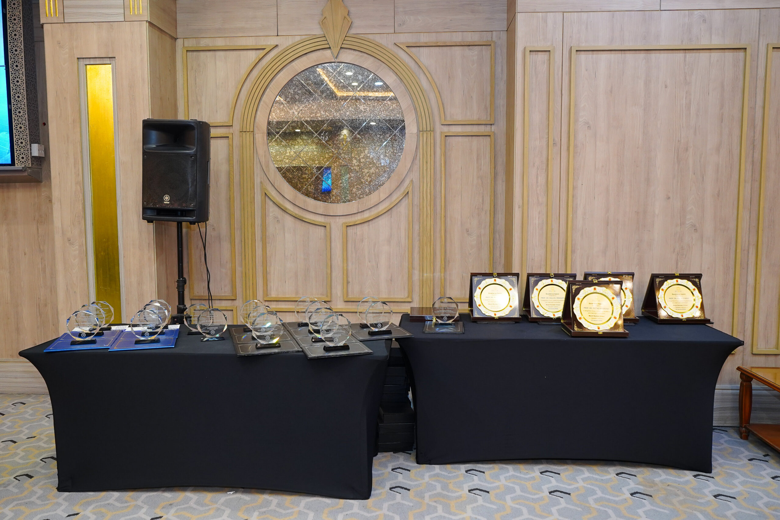 Awards prepared for the Bloom Business School and IBSS Graduation 2025