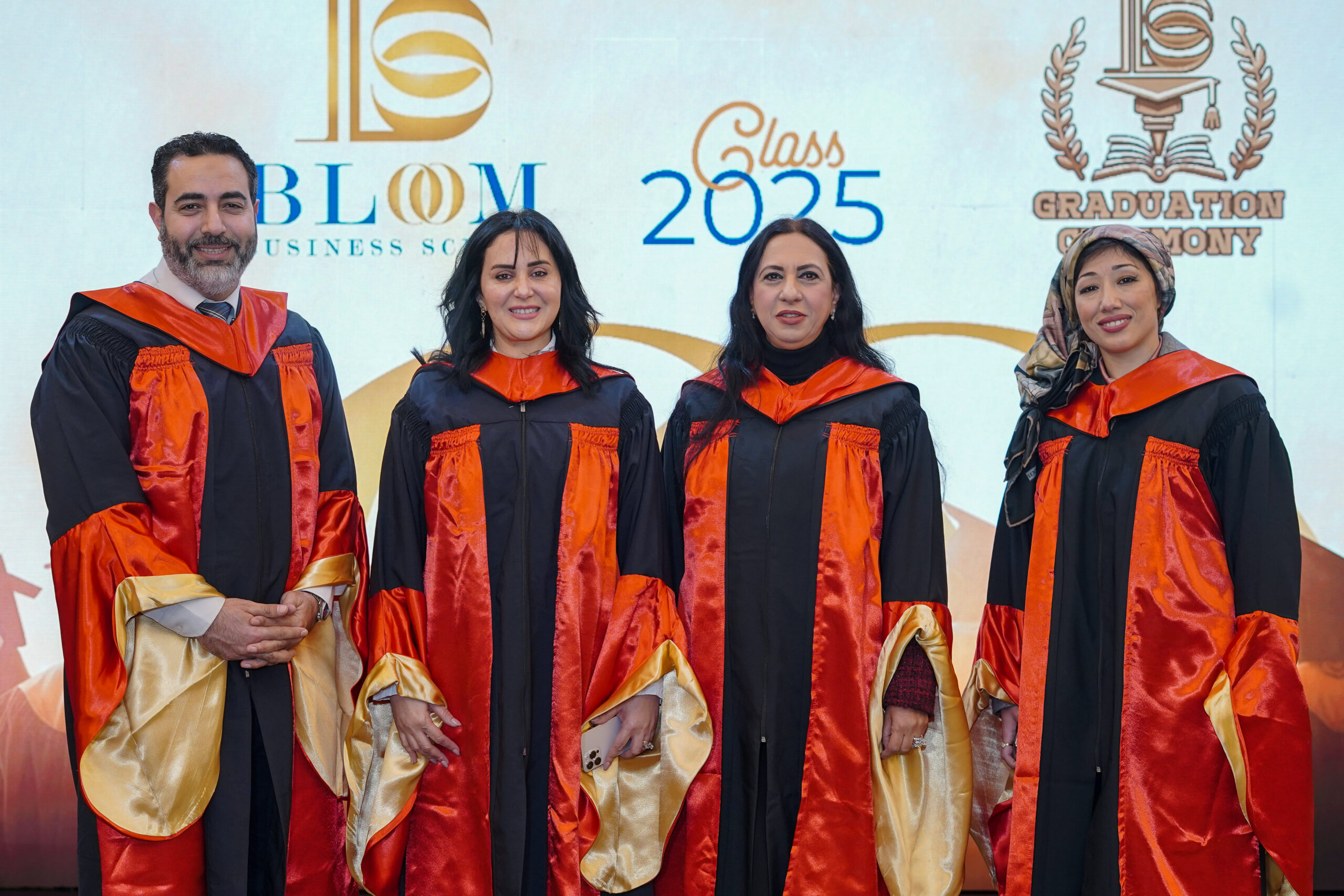 Graduation moment from 2025
