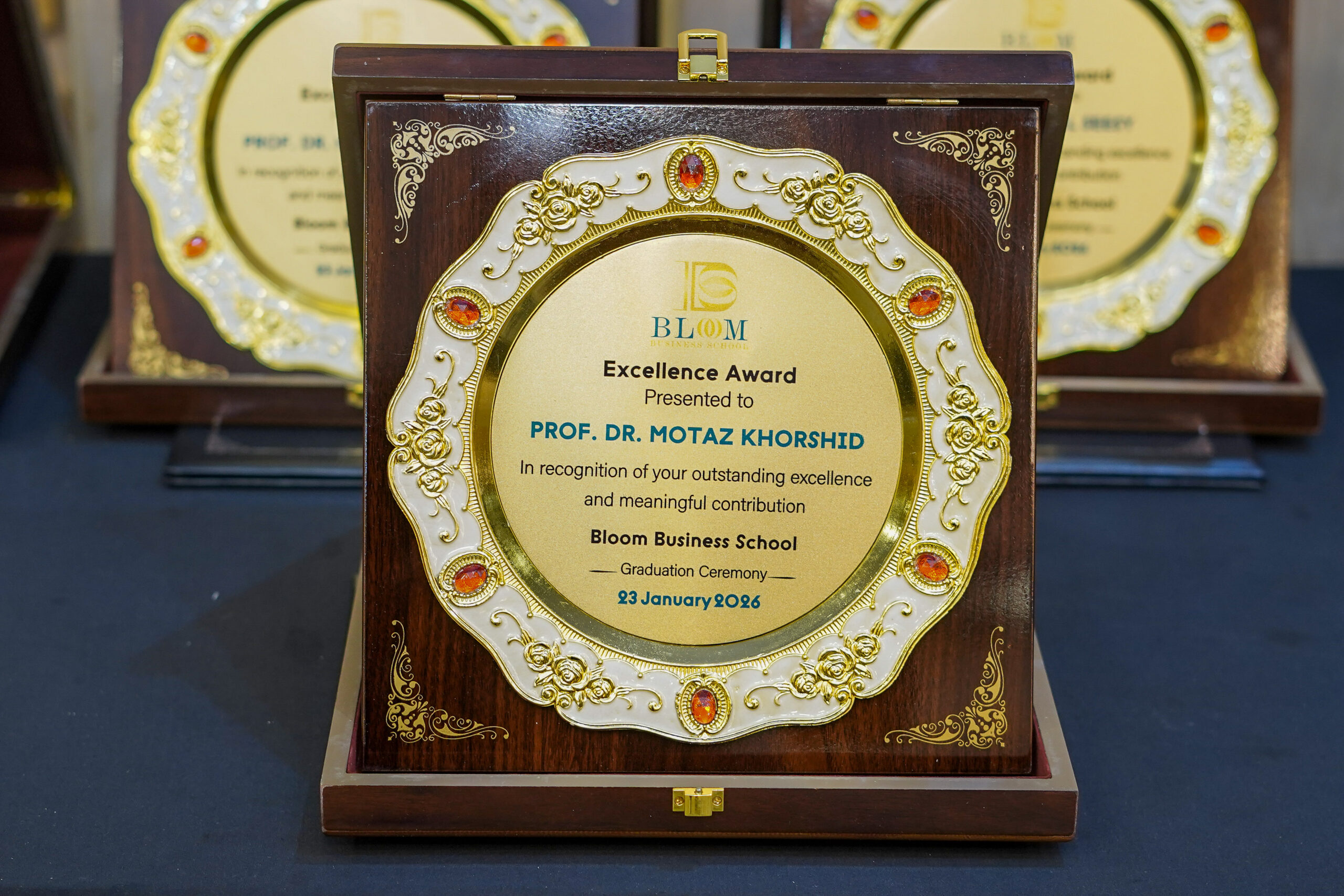 Awards presented during the 2025 graduation ceremony
