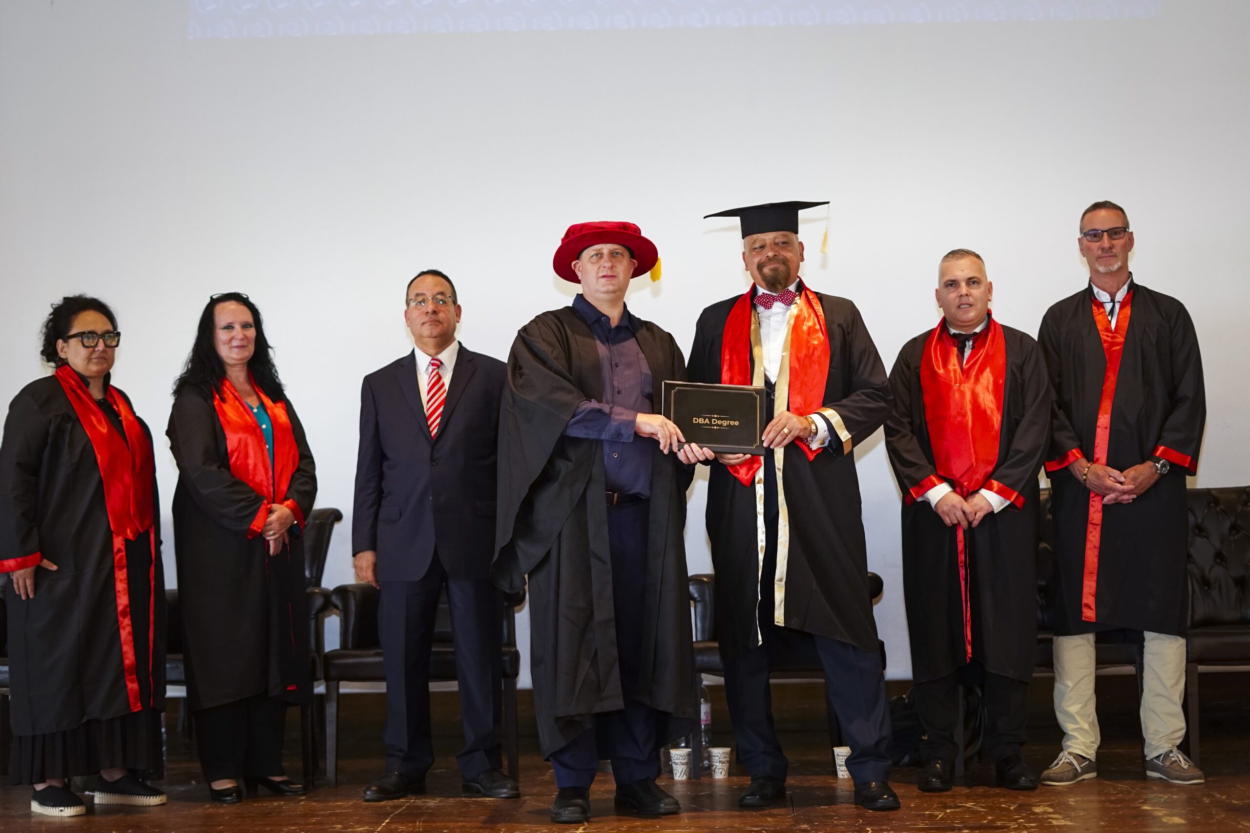 Graduates at the IBSS 2024 graduation ceremony