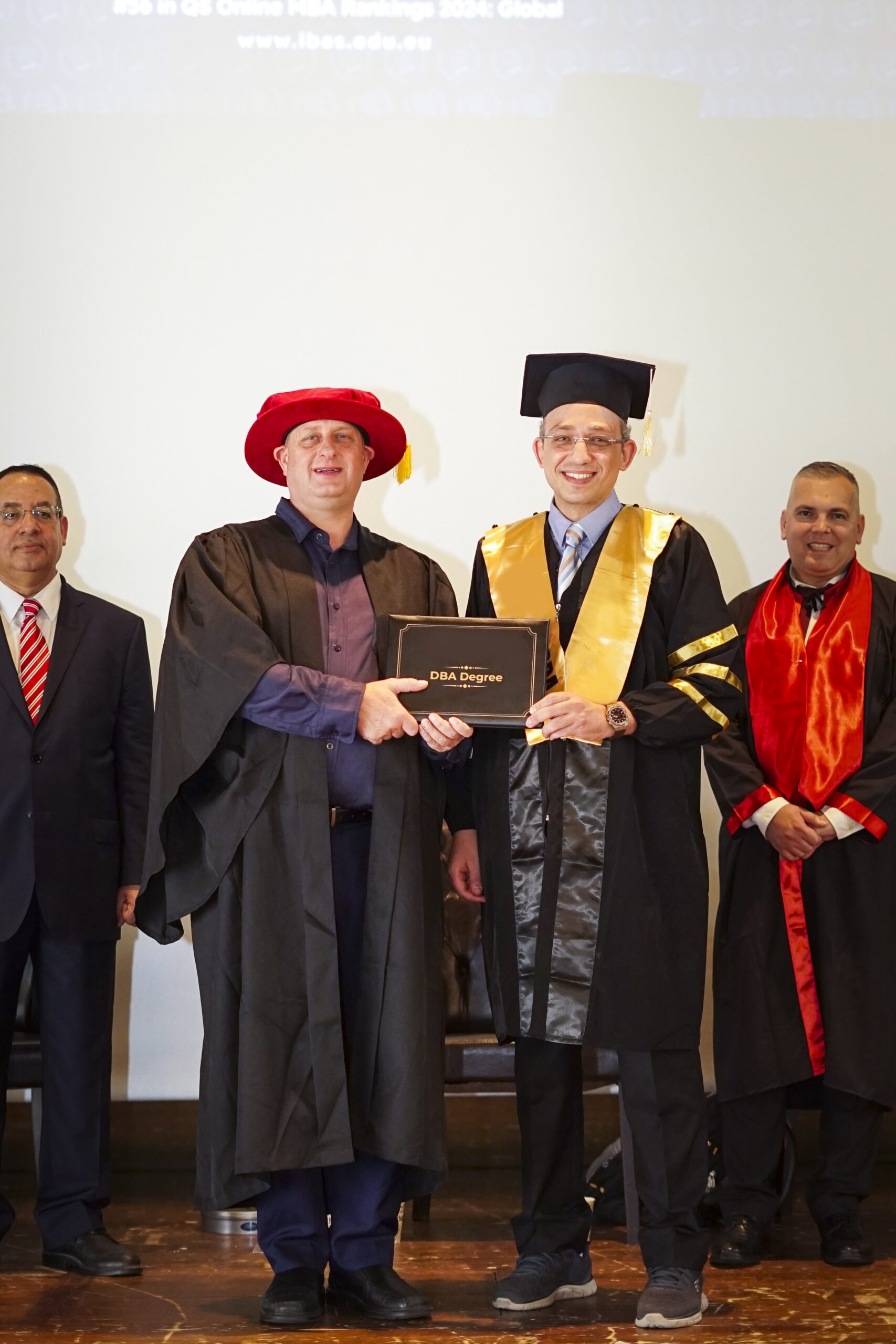 Moment from the IBSS 2024 graduation ceremony