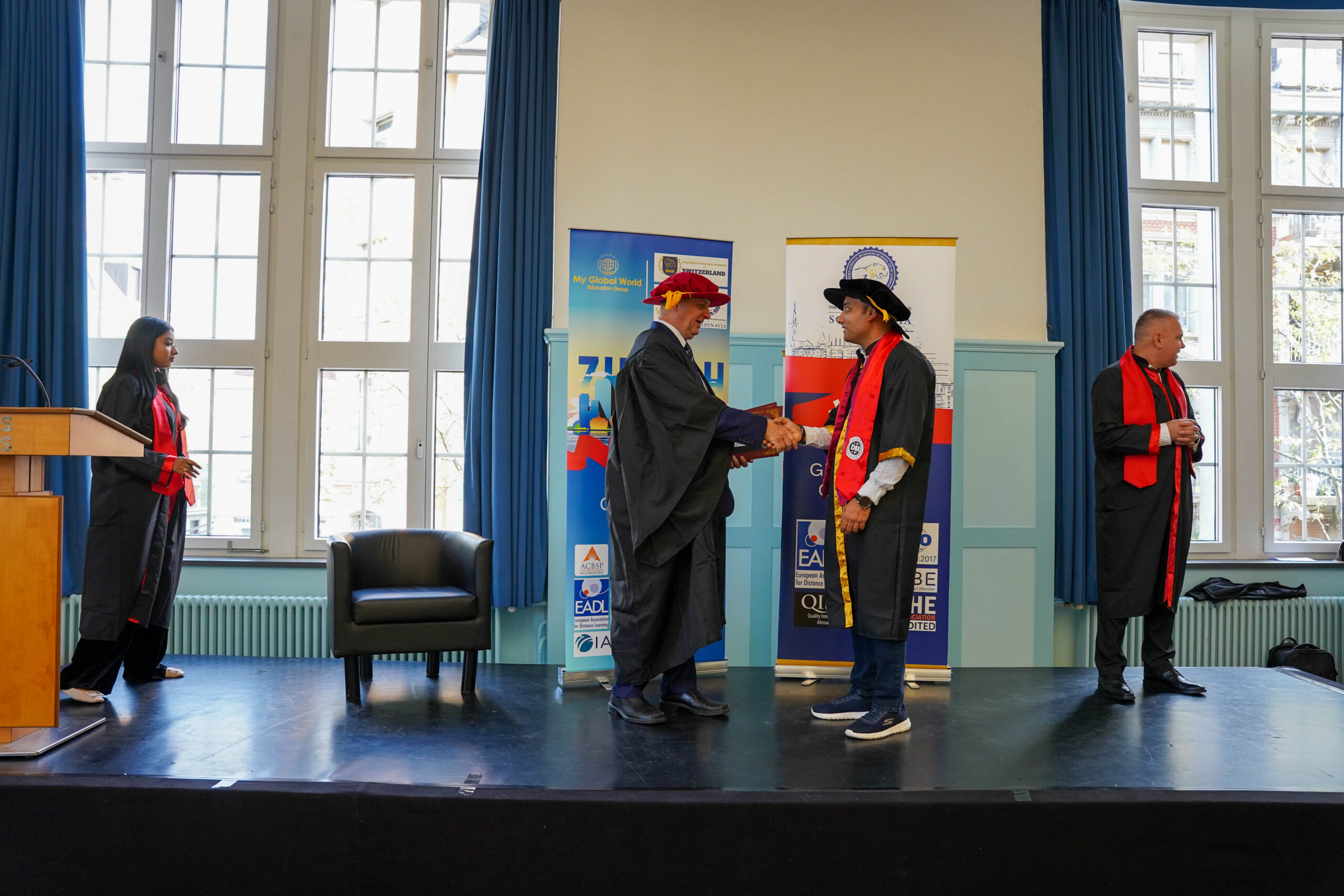 Graduation ceremony in Zurich in 2023
