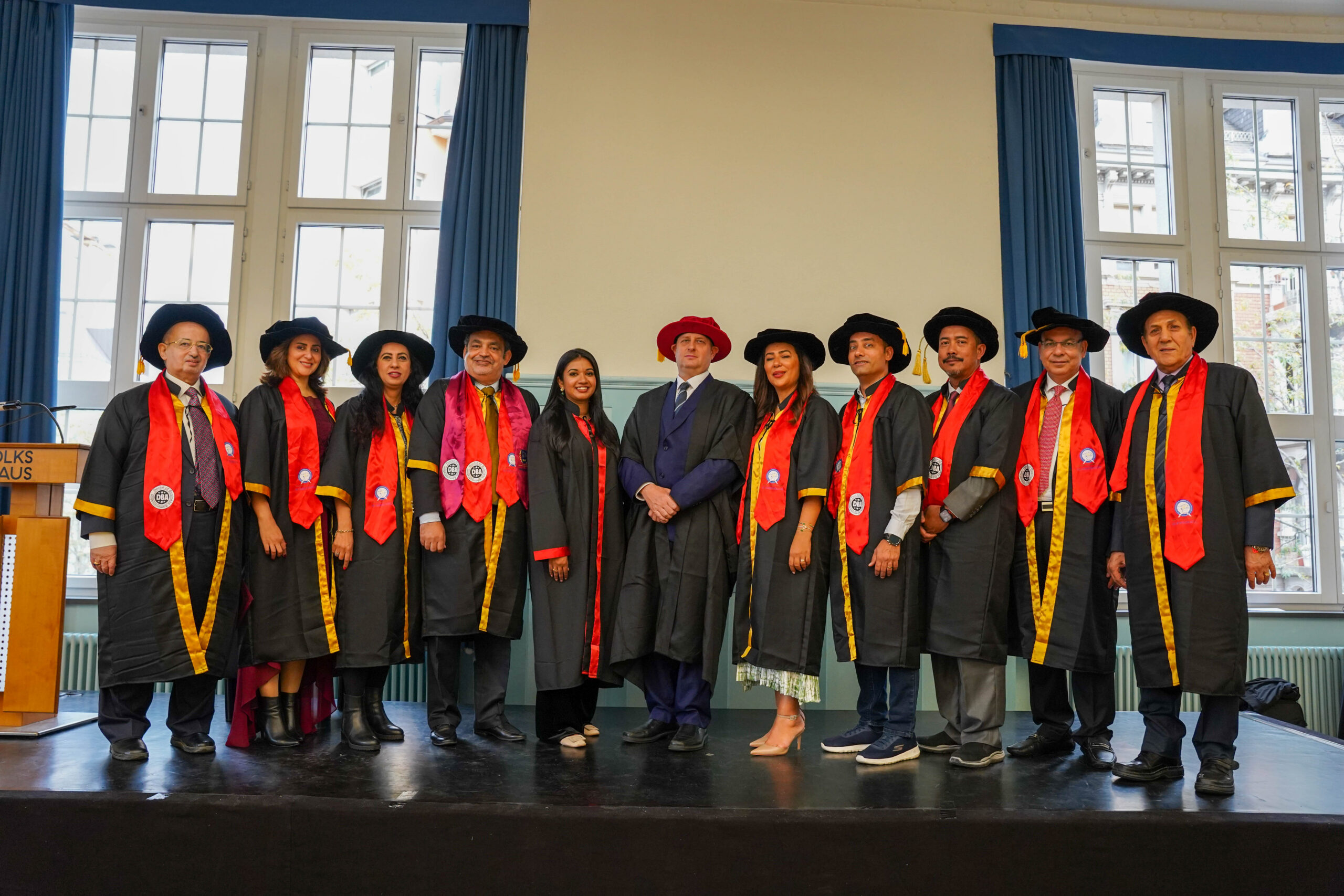 Graduates at the 2023 Zurich graduation