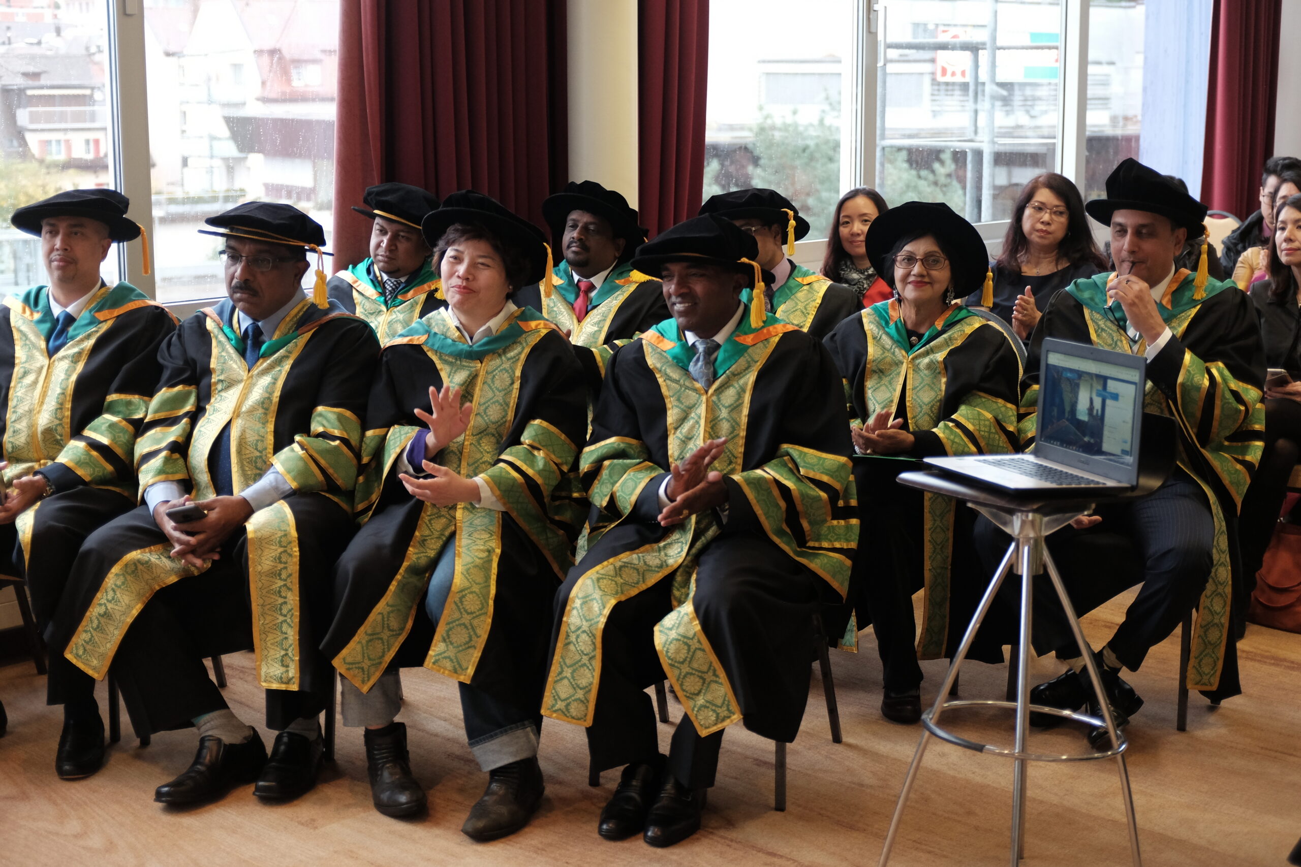 Graduation ceremony in Horgen, Switzerland