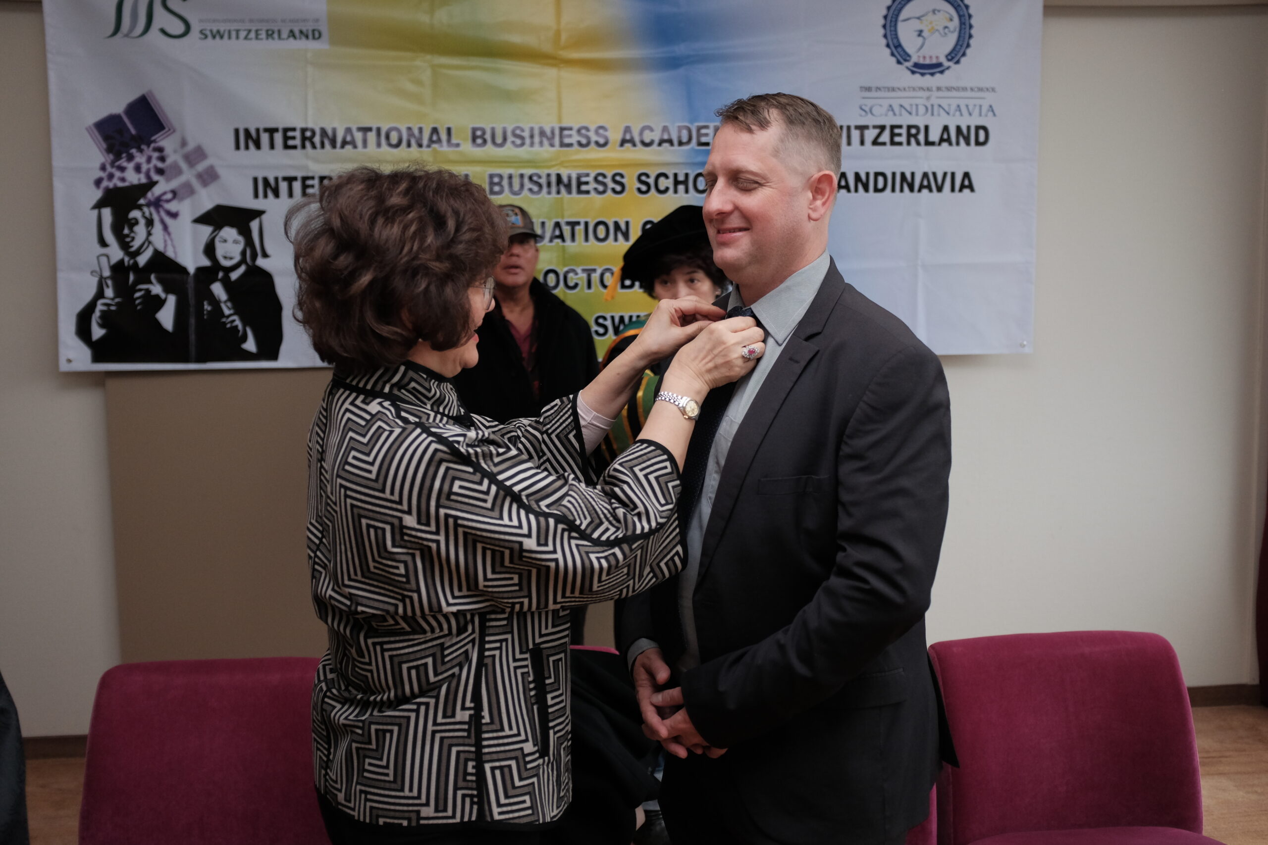 IBSS and IBAS graduation in Horgen, Switzerland
