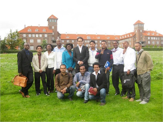 IBSS archive photograph from its years in Copenhagen