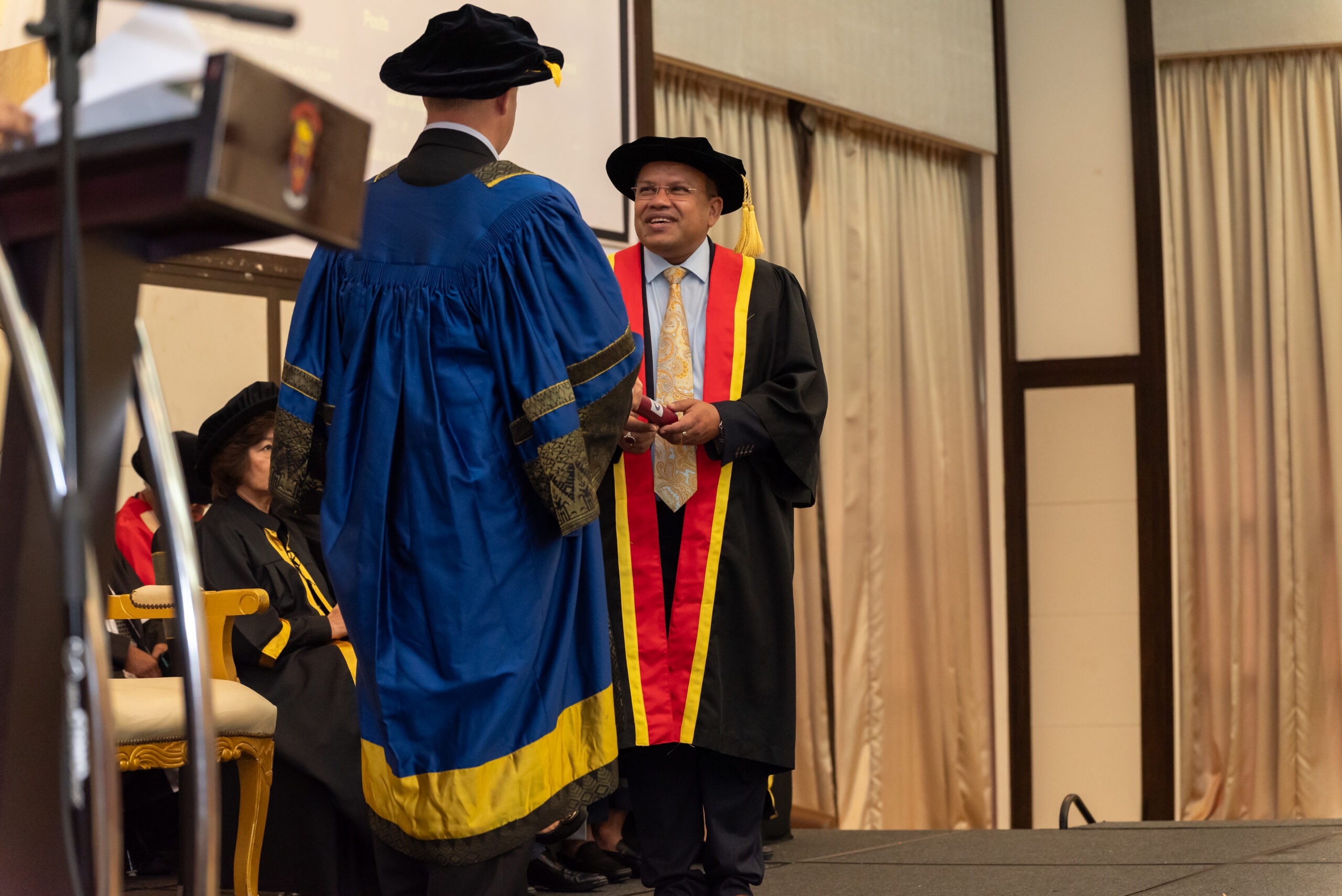 Academic celebration at the 2025 graduation ceremony