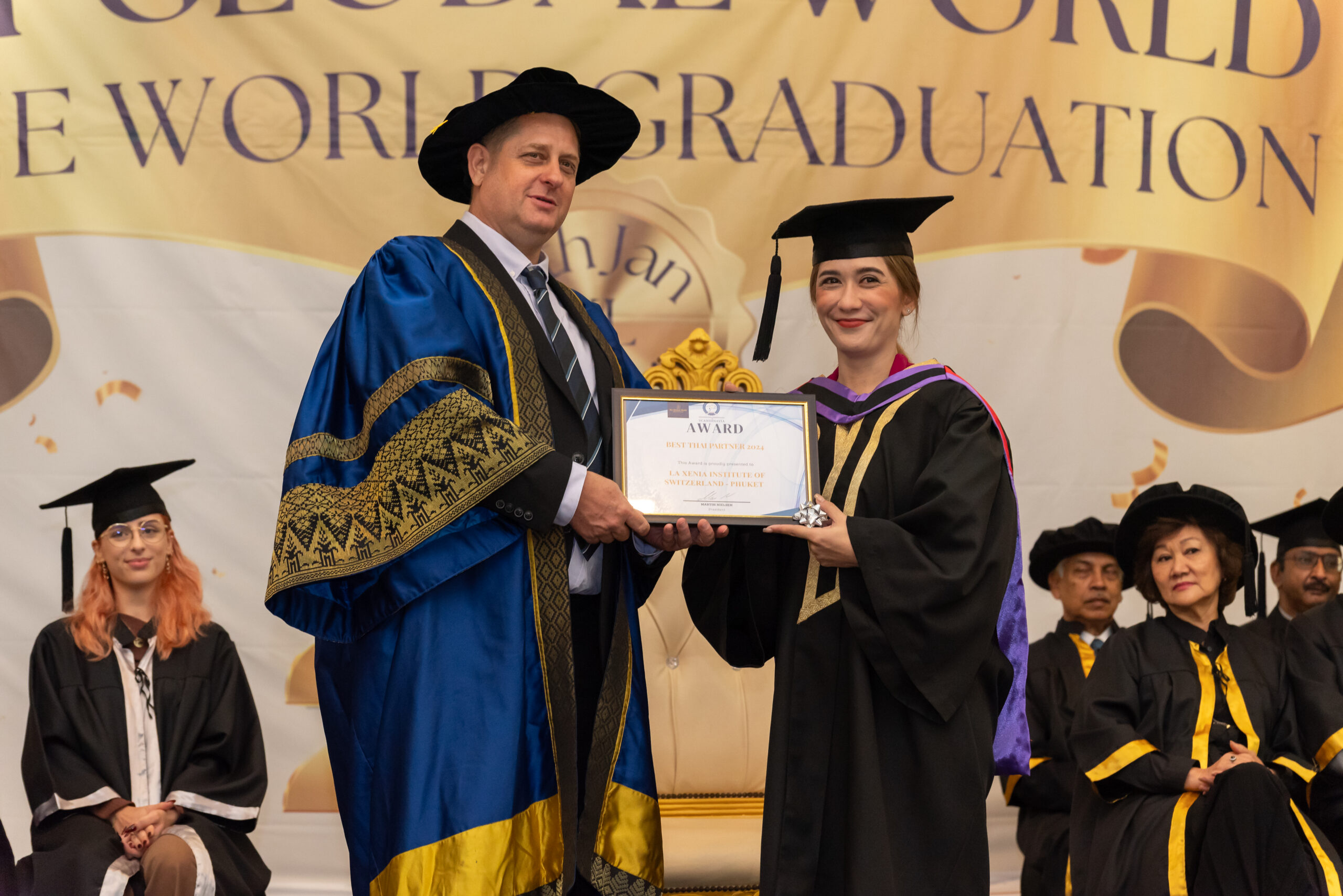 Graduates and academic representatives at the 2025 Kuala Lumpur graduation