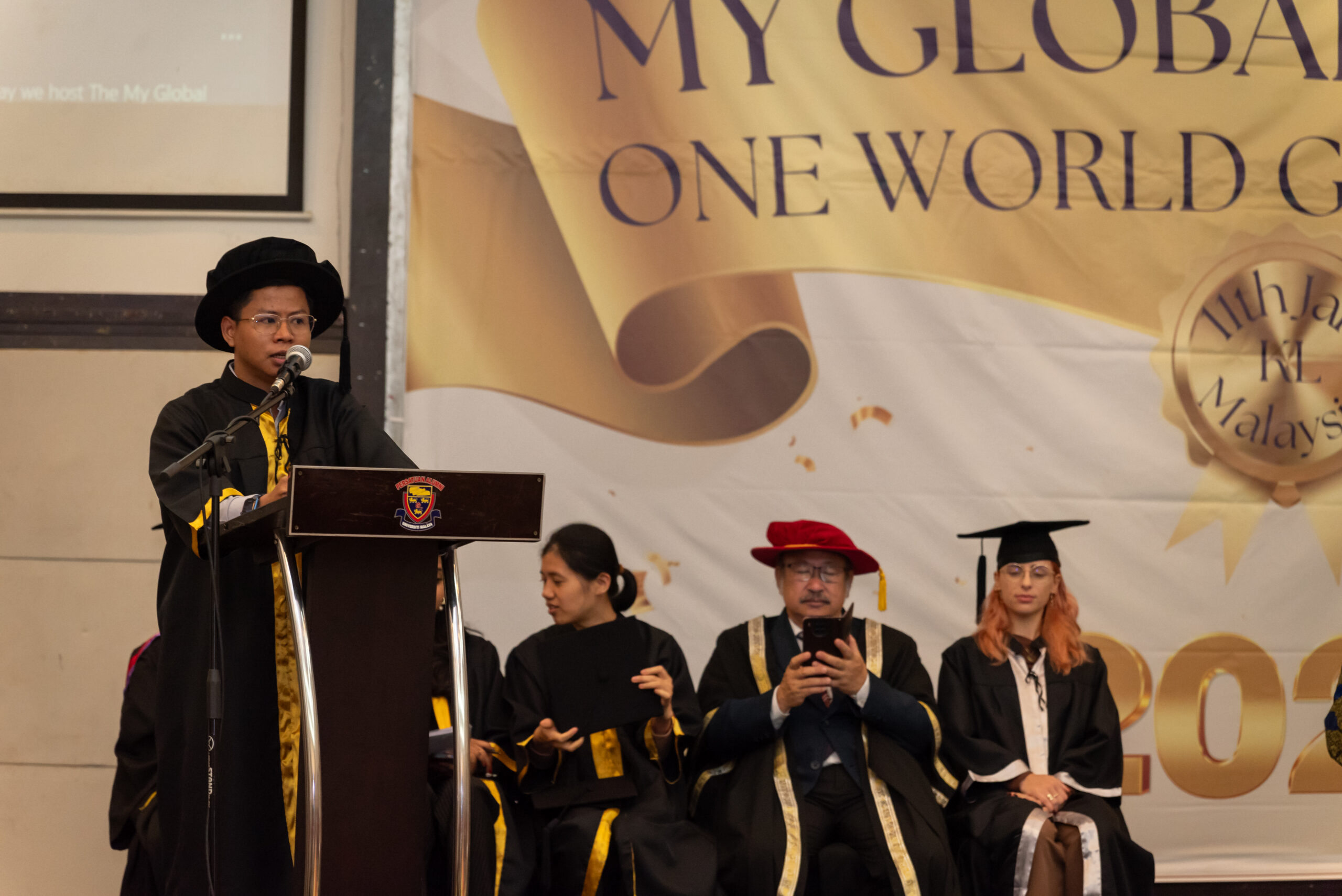 Moment from the One World Graduation 2025