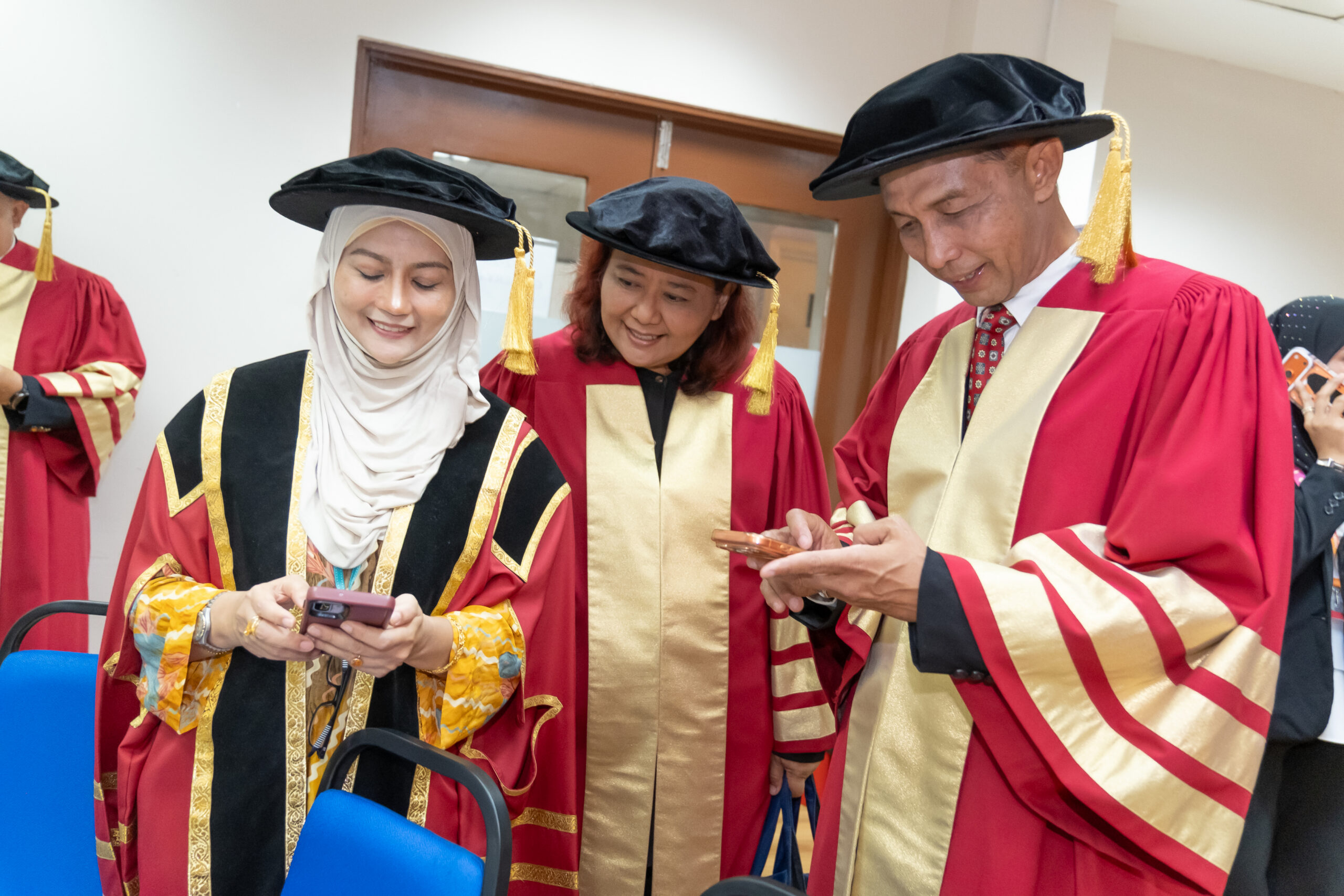 Graduate at the Kuala Lumpur convocation
