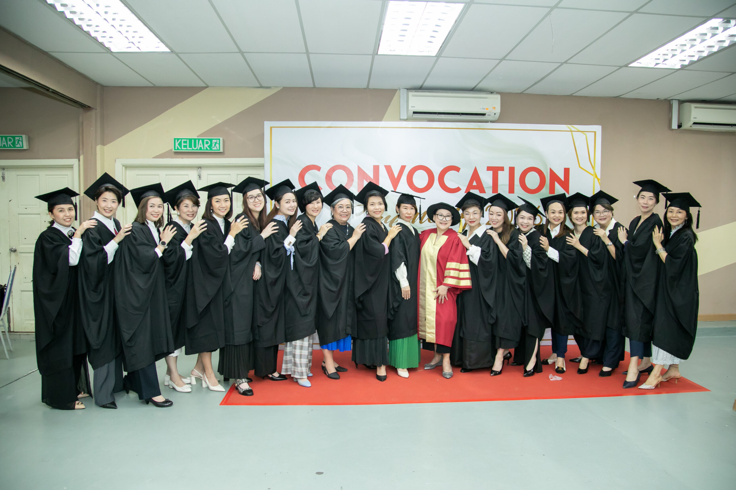 Graduate at the 2026 convocation