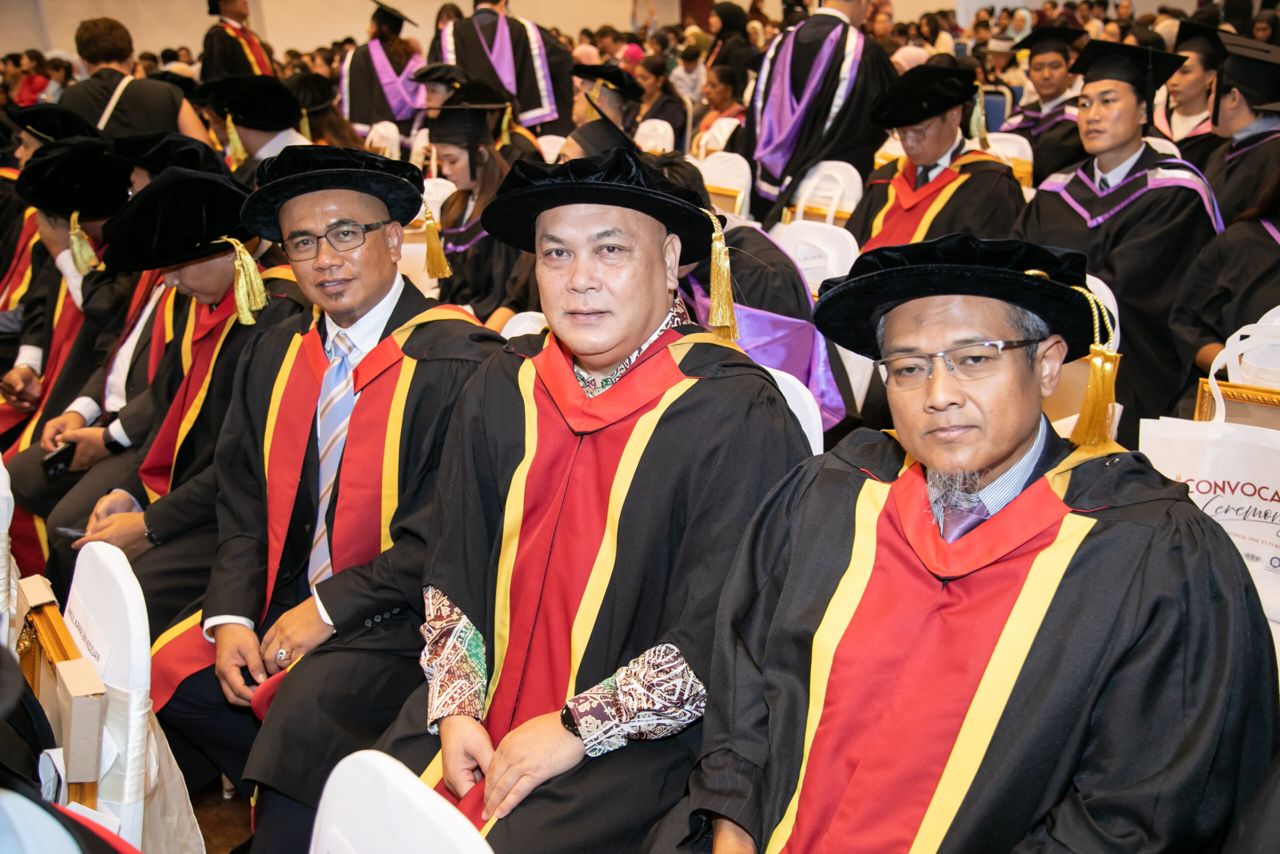Celebration at the international convocation