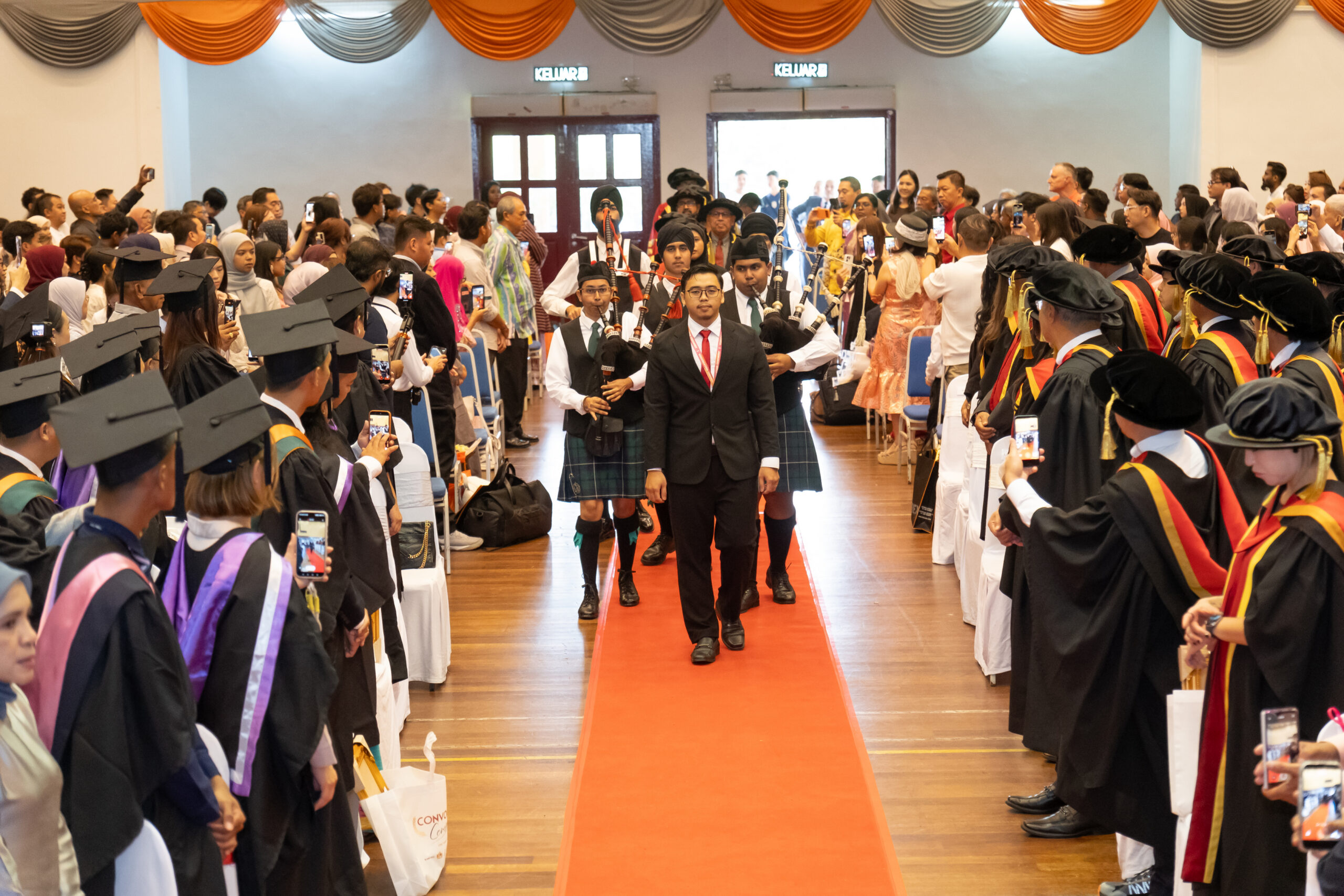 Graduation celebration in Kuala Lumpur