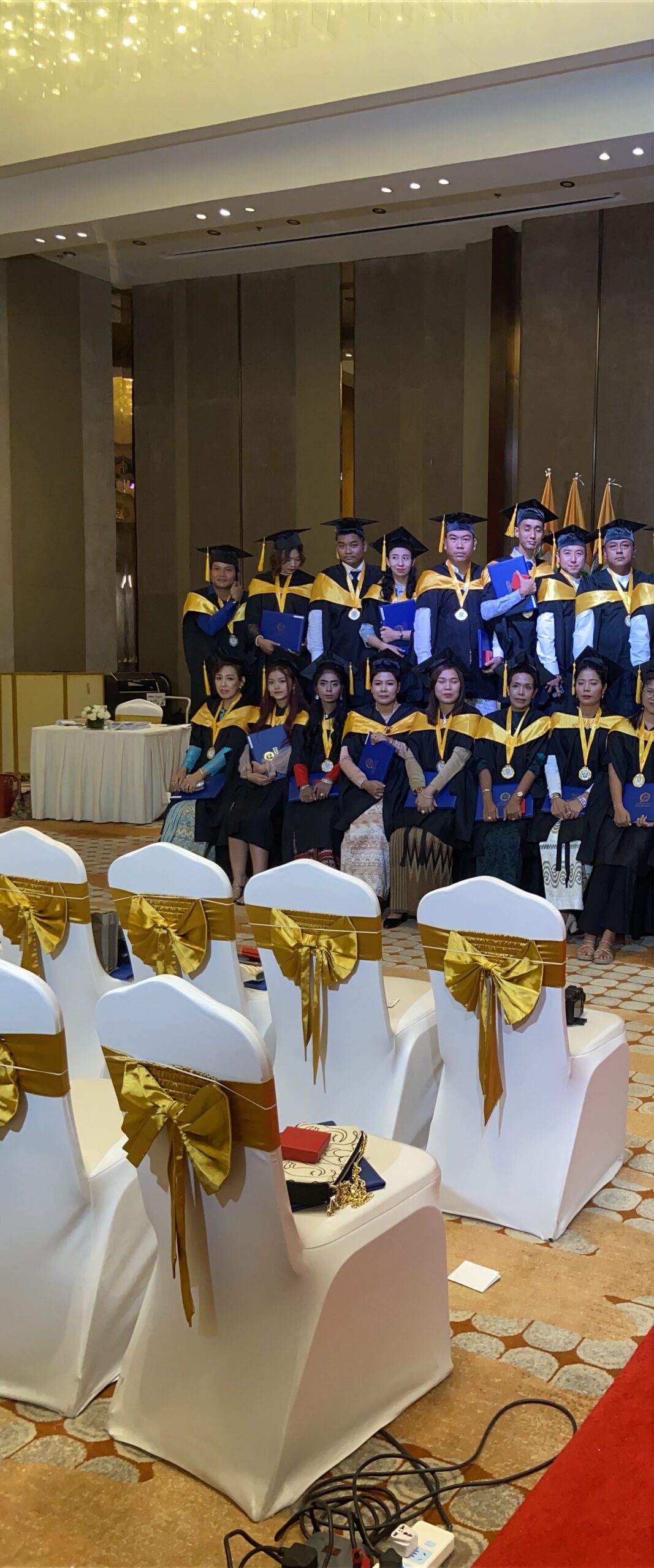 MMI graduate during the 2023 ceremony