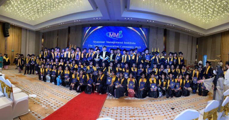 Myanmar Management Institute (MMI) Graduation