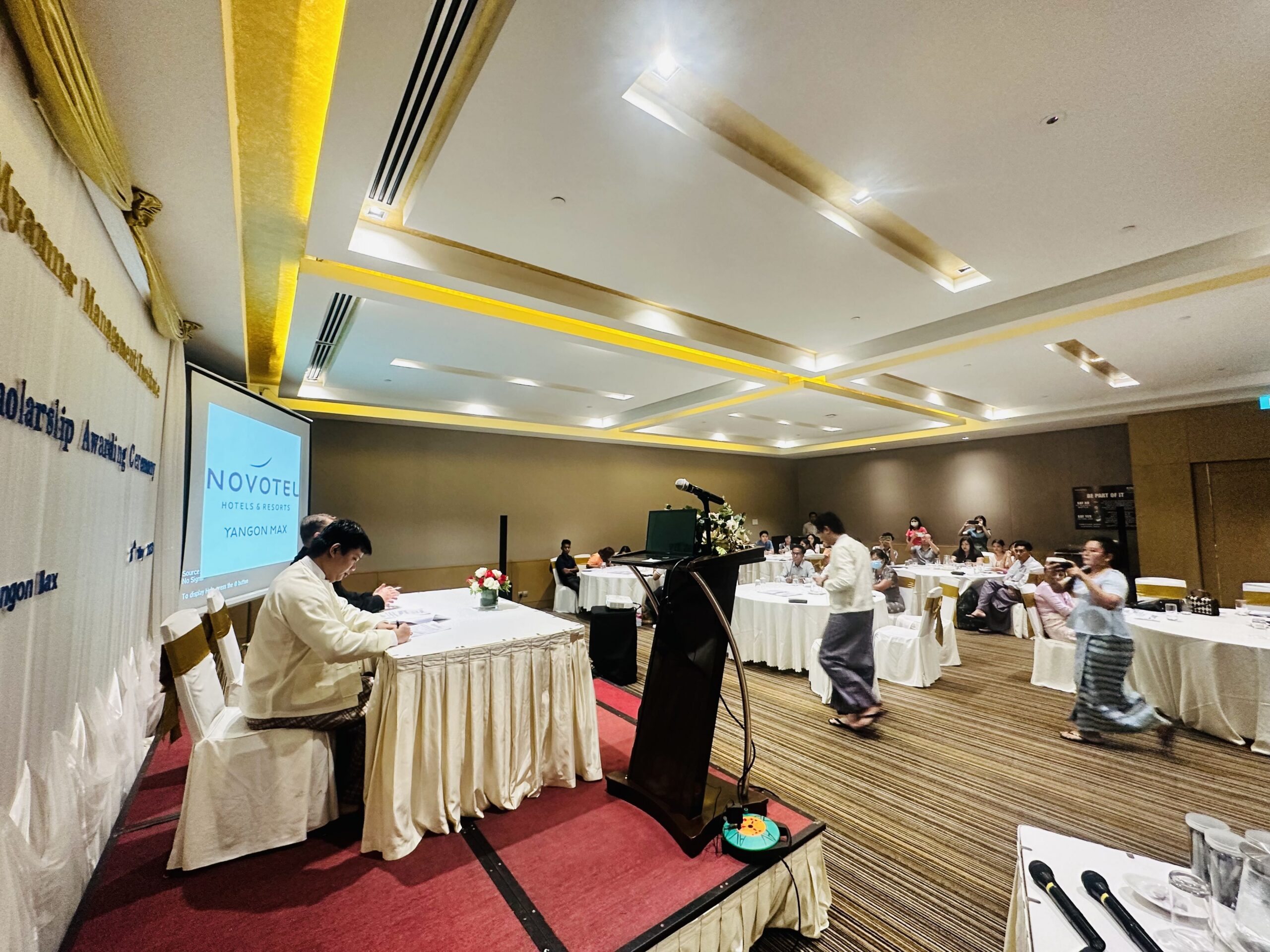 MMI and IBSS signing ceremony in Yangon