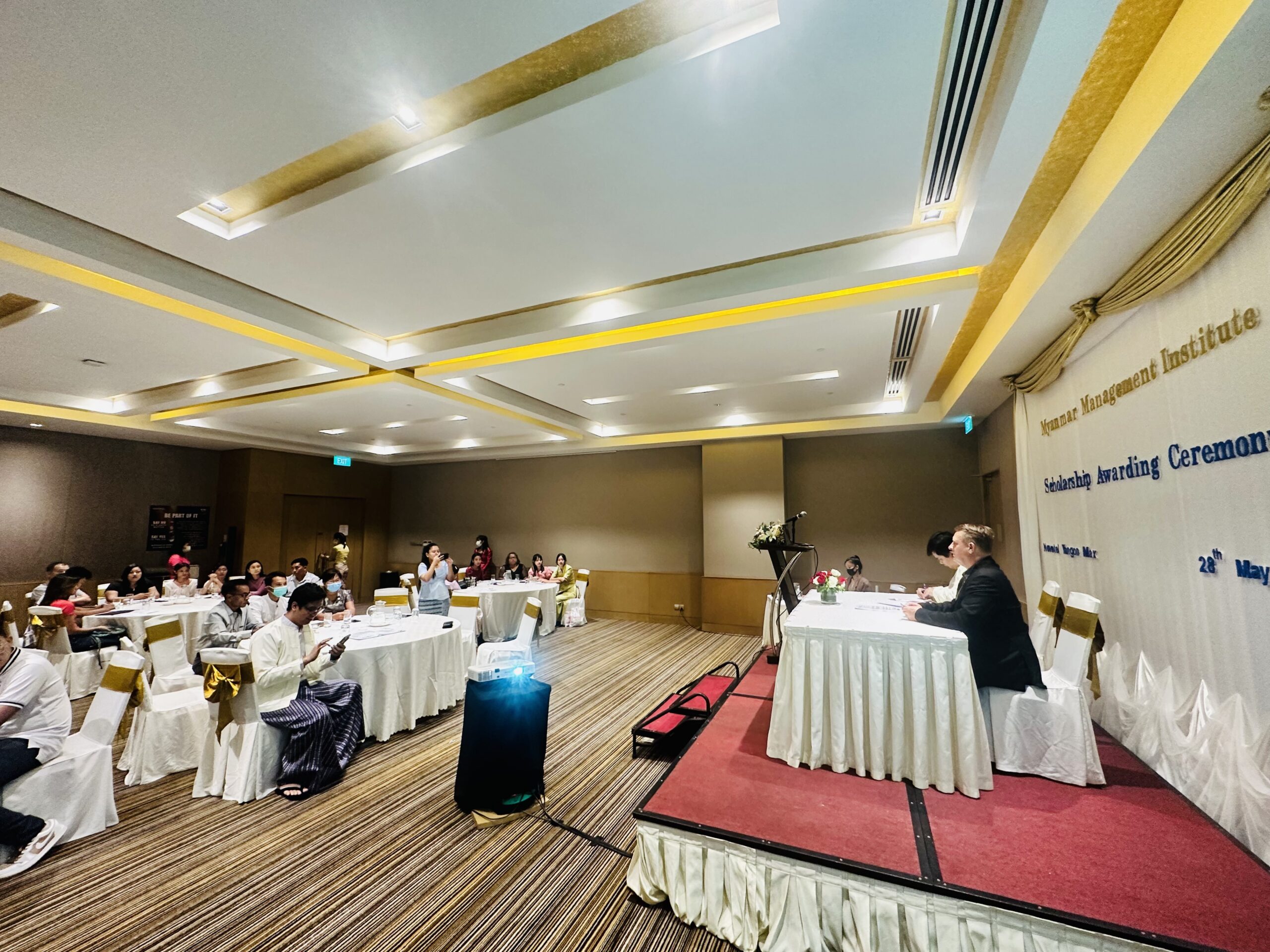 MMI and IBSS ceremony at Novotel in Yangon