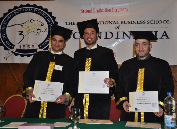 International Business Academy graduates