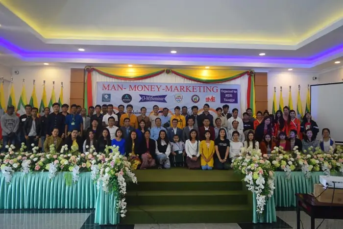 ATBC International College graduation activity in Myanmar
